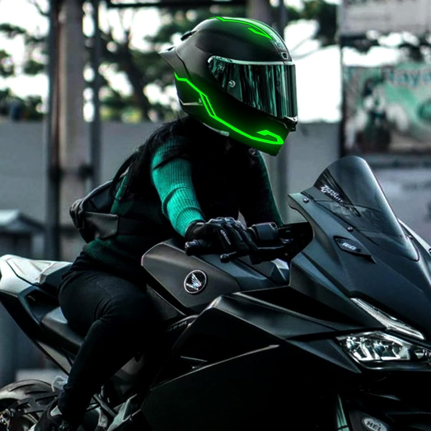 LUZ LED PARA CASCO DE MOTO NEONGUARD™